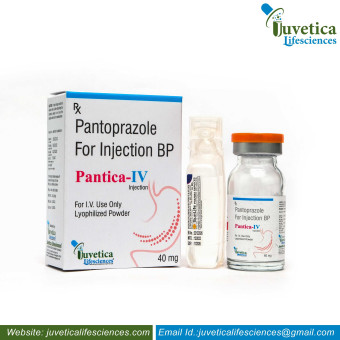 Pantoprazole sodium 40mg injection - Juvetica Lifesciences
